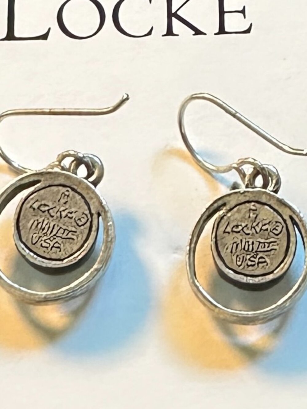 Patricia Locke Earrings, Turquoise - Picture 4 of 4